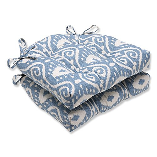 Pillow Perfect Empire Yacht Reversible Chair Pad, Set of 2