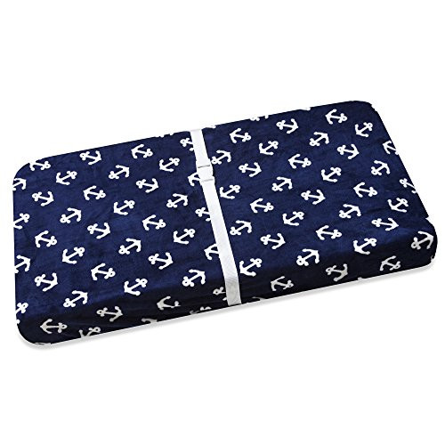 WENDY BELLISSIMO Changing Pad Cover (Navy)