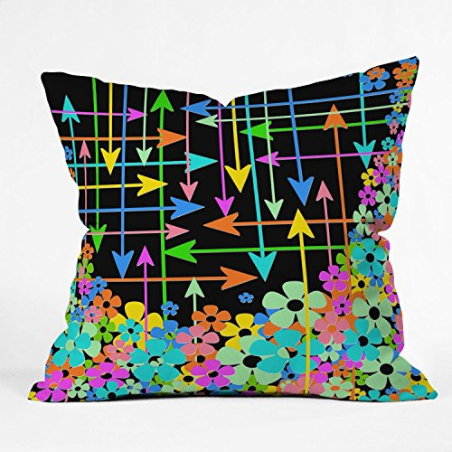 Deny Designs Lisa Argyropoulos Its A Spring Thing 1 Throw Pillow, 16 x 16