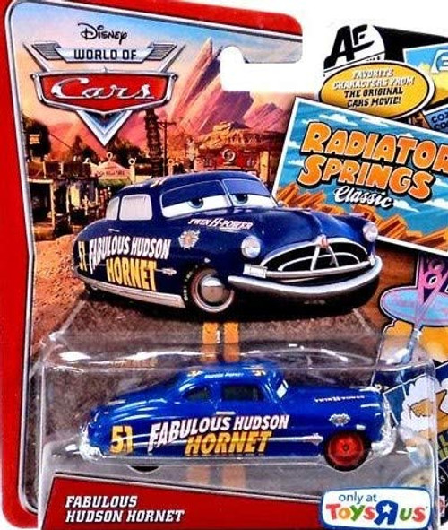 Disney/Pixar Cars, Radiator Springs Classic, Fabulous Hudson Hornet Exclusive Die-Cast Vehicle, 1:55 Scale