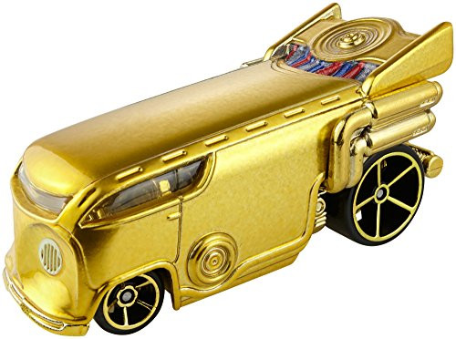 Hot Wheels Star Wars Rogue One Character Car, C-3PO Hot Wheels Star Wars Rogue One Character Car, C-3PO