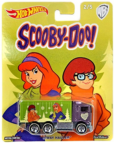HIWAY HAULER SEMI VAN REAL RIDERS SCOOBY DOO WB RR HOT WHEELS HW DIECAST 2017