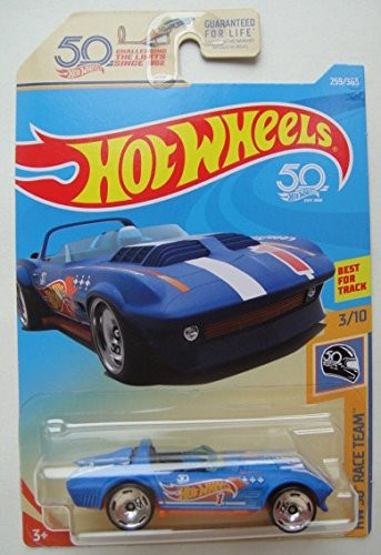 Hot Wheels HW 50 RACE TEAM 3/10, BLUE CORVETTE GRAND SPORT ROADSTER 259/365