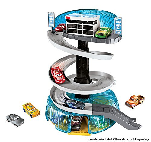 Disney Pixar Cars 3: Sioc Florida Speedway Spiral Playset