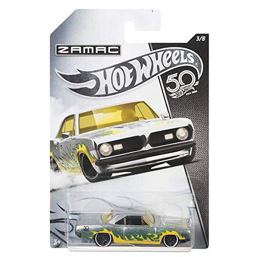 HOT WHEELS ZAMAC '68 PLYMOUTH BARRACUDA FORMULA S 3/8 50TH ANNIVERSARY