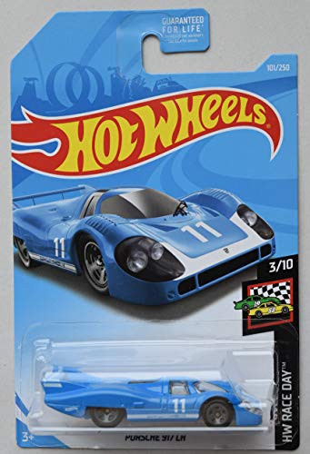 Hot Wheels 2019 HW Race Day Porsche 917 LH 101/250, Blue