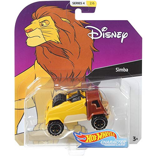 Hot Wheels 2019 Character Cars Simba 1/64 Diecast Model Car