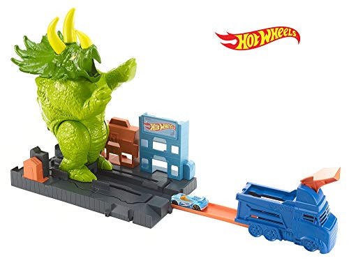 Hot Wheels Smashin' Triceratops Playset