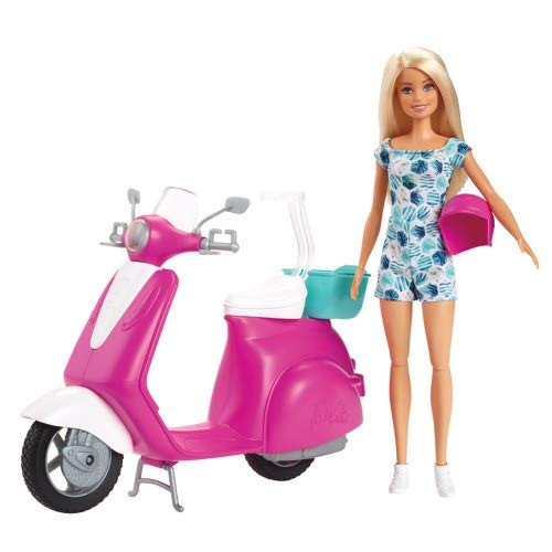 Mattel Barbie Doll & Scooter Mattel Barbie Doll & Scooter