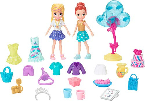 Mattel Polly Pocket Pretty Pack 2 Doll Fashion Pack 2