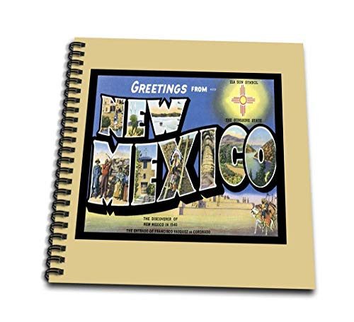 3dRose db_170357_2 Greetings from New Mexico Scenic Postcard Reproduction-Memory Book, 12 by 12-Inch 3dRose db_170357_2 Greetings from New Mexico Scenic Postcard Reproduction-Memory Book, 12 by 12-Inch