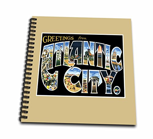 3dRose db_170292_1 Greetings from Atlantic City New Jersey Scenic Postcard Reproduction Drawing Book, 8 by 8" 3dRose db_170292_1 Greetings from Atlantic City New Jersey Scenic Postcard Reproduction Drawing Book, 8 by 8"