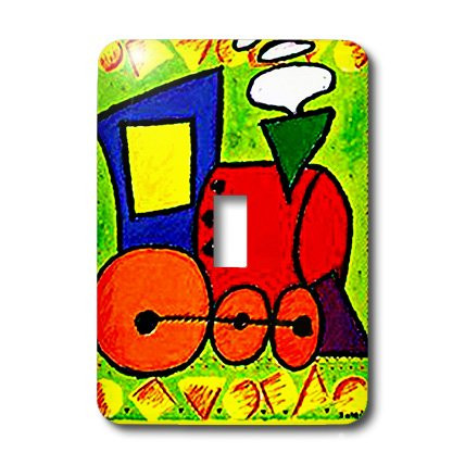 3dRose lsp_846_1 Choo Train - Single Toggle Switch