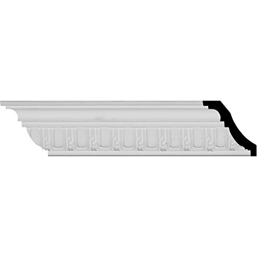 2 3/4"H x 2 3/8"P x 3 5/8"F x 94 1/2"L Sequential Crown Moulding