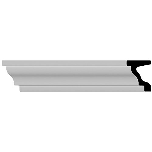 3 1/8"H x 2 3/8"P x 94 1/2"L Standard Moulding