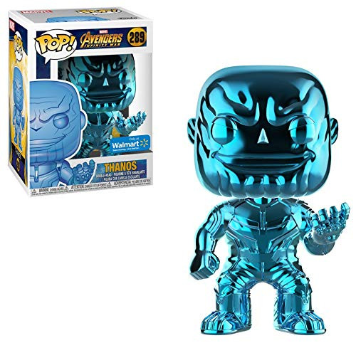 Avengers Funko POP Marvel: Infinity War - Thanos - Blue Chrome - Walmart Exclusive Avengers Funko POP Marvel: Infinity War - Thanos - Blue Chrome - Walmart Exclusive