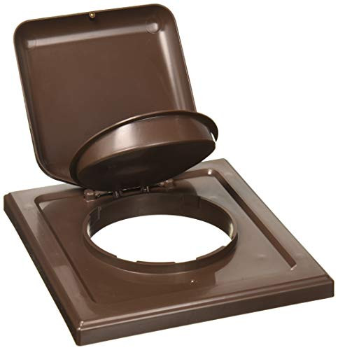 P Tec Products Inc 744C Wide Mount Vent, Brown