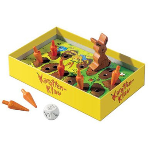 HABA Carrot Pinching - Cooperative Dice Game for On The Go (Made in Germany)