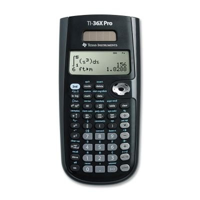 Texas Instruments TI36XPRO TI-36X Pro Scientific Calculator, 16-Digit LCD