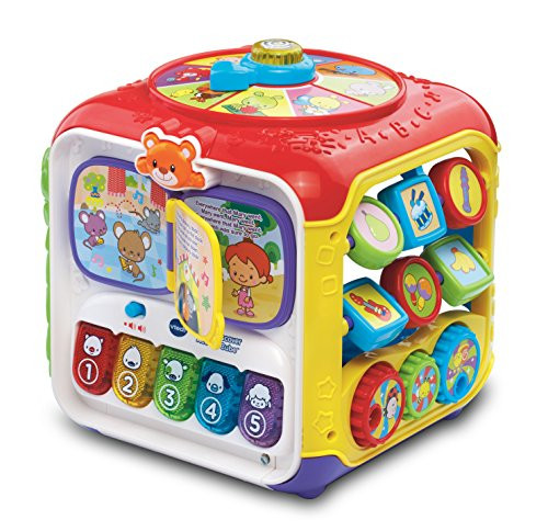 VTech Sort & Discover Activity Cube (Frustration Free Packaging)