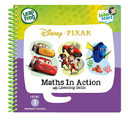 Leapstart Reception: Disney Pixar Maths in Action Activity Book (3D Enhanced)