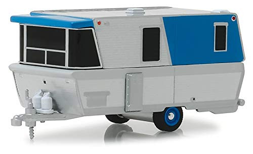 Greenlight 34060-C Hitched Homes Series 6 1961 Holiday House Blue 1:64 Scale