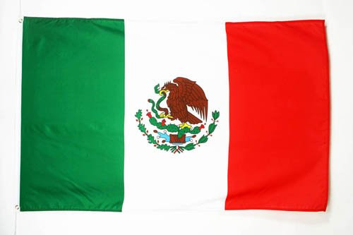 AZ FLAG Mexico Flag 5' x 8' - Mexican Big Flags 150 x 250 cm - Banner 5x8 ft