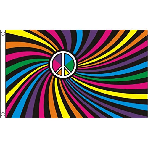 AZ FLAG Rainbow Swirl Flag 3' x 5' - Gay Pride Flags 90 x 150 cm - Banner 3x5 ft