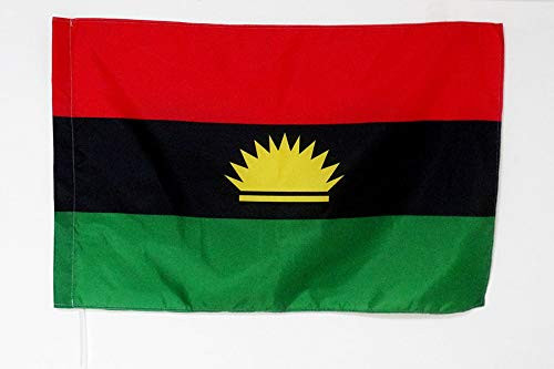 AZ FLAG Republic of Biafra in Nigeria Flag 3' x 5' for a Pole - Biafra Flags 90 x 150 cm - Banner 3x5 ft with Hole