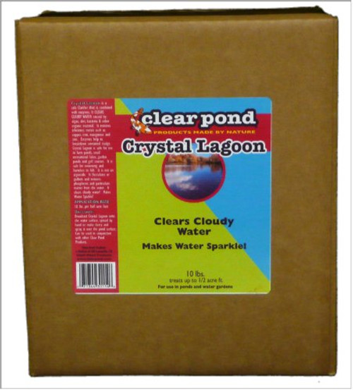 Clear Pond Crystal Lagoon Dry Water Clarifier - 10-Pound Clear Pond Crystal Lagoon Dry Water Clarifier - 10-Pound