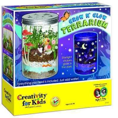 New Learning Educational Toy GLOWS New, Kids Plant Growing Terrarium Kit