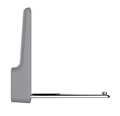 WENKO 50590100 Flip Hook Premium Omega 1.0 x 7.1 x 1.4 inch Gray