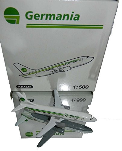 Schabak 1:600 Scale 925/34 Germania Airlines Boeing 737-300 Diecast Display Model