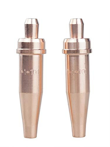 1-1-101 Acetylene Cutting Torch Tips Victor Style Heavy Duty,Pack of 2