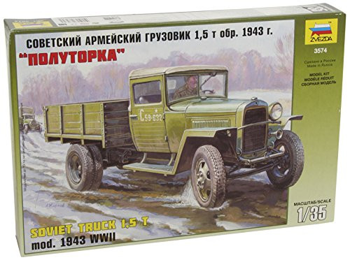 GAZ-MM Mod.1943 Soviet Truck 1/35 Zvezda