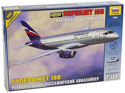 Zvezda Models 1/144 Sukhoi Superjet 100