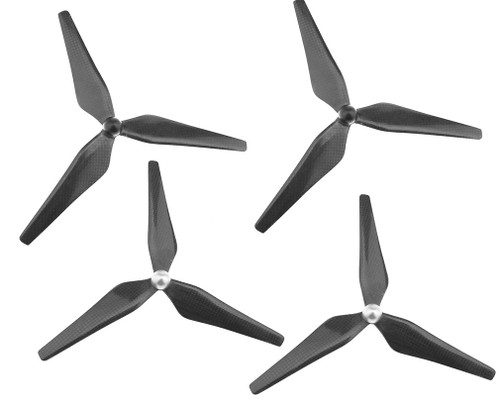 4 Pieces Carbon Fiber 9450 Propeller Self-tightening CW/CCW 3-Blade Prop Parts Replacement For DJI Phantom 2/3 4 Pieces Carbon Fiber 9450 Propeller Self-tightening CW/CCW 3-Blade Prop Parts Replacement For DJI Phantom 2/3