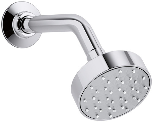 KOHLER K-72416-CP Awaken G90 Single-Function 1.5 GPM Showerhead, Polished Chrome