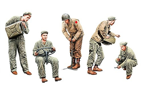 MiniArt Models 1/35 U.S. Army Drivers 5 Figure Set