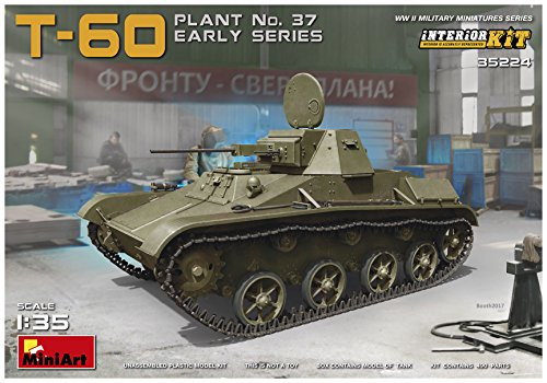 Miniart 1:35 - T-60 (plantno. 37) Early W/ Interior