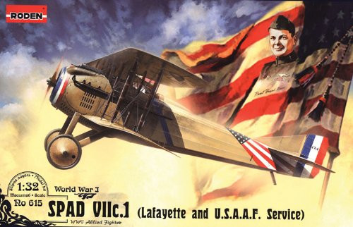 Roden SPAD VIIc.1 Airplane Model Kit