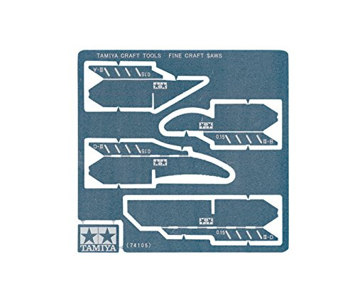 Tamiya America, Inc Fine Craft Saws 0.15mm, TAM74105