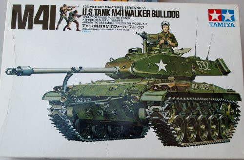 U.S. Tank M41 Walker Bulldog 1/35 Scale Military Miniature Model Kit By Tamiya with Extra Detail Set U.S. Tank M41 Walker Bulldog 1/35 Scale Military Miniature Model Kit By Tamiya with Extra Detail Set