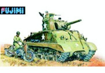 Fujimi 76067, 1:76 scale, U.S. Army M4A3 Sherman, plastik model
