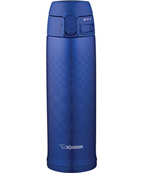 Zojirushi SM-TAE48AZ Stainless Steel Vacuum Insulated Mug, 16-Ounce, Ichimatsu Blue