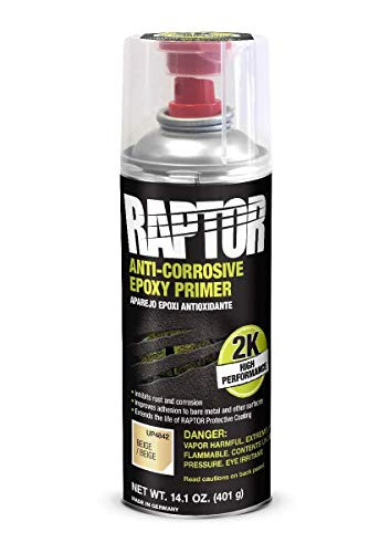 Raptor Anti-Corrosive Epoxy Primer 2K Aerosol UP4842 14.1 Oz