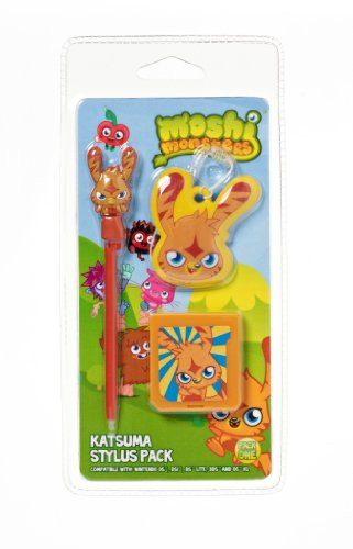 Moshi Monsters Stylus Pack Katsuma For Nintendo DS Lite/DSi/3DS/New 3DS XL