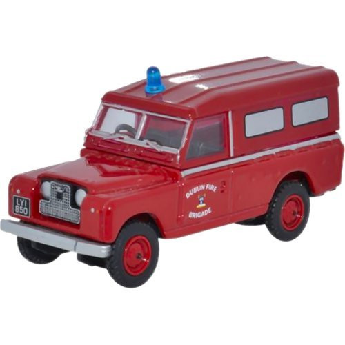 Oxford 1:76 Scale Land Rover Series II Dublin Fire Brigade