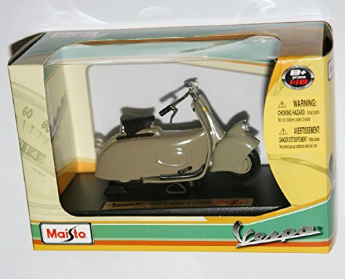 Maisto Vespa MP5 Paperino (1945) Motorcycle Die Cast Model Scale 1:18