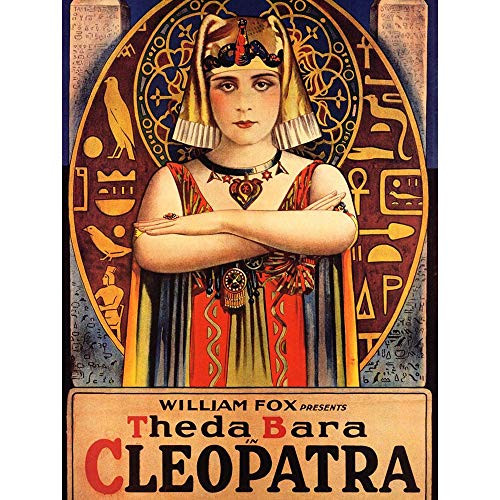 Wee Blue Coo Film Movie Theda Bara Cleopatra Egyptian Fox Unframed Wall Art Print Poster Home Decor Premium